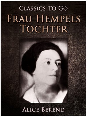 cover image of Frau Hempels Tochter